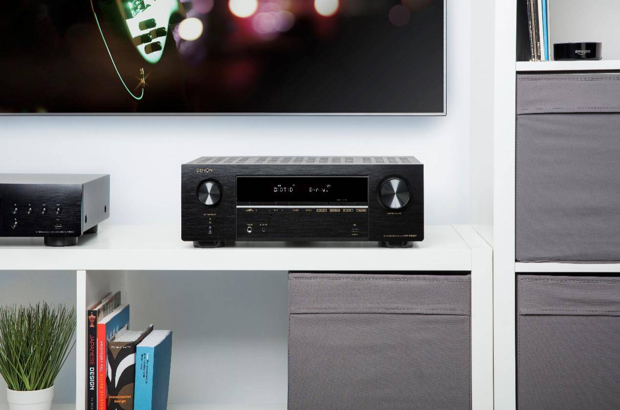 2声道的天龙x系列avr-x550bt功放机采用全4k超高清,dolby vision和