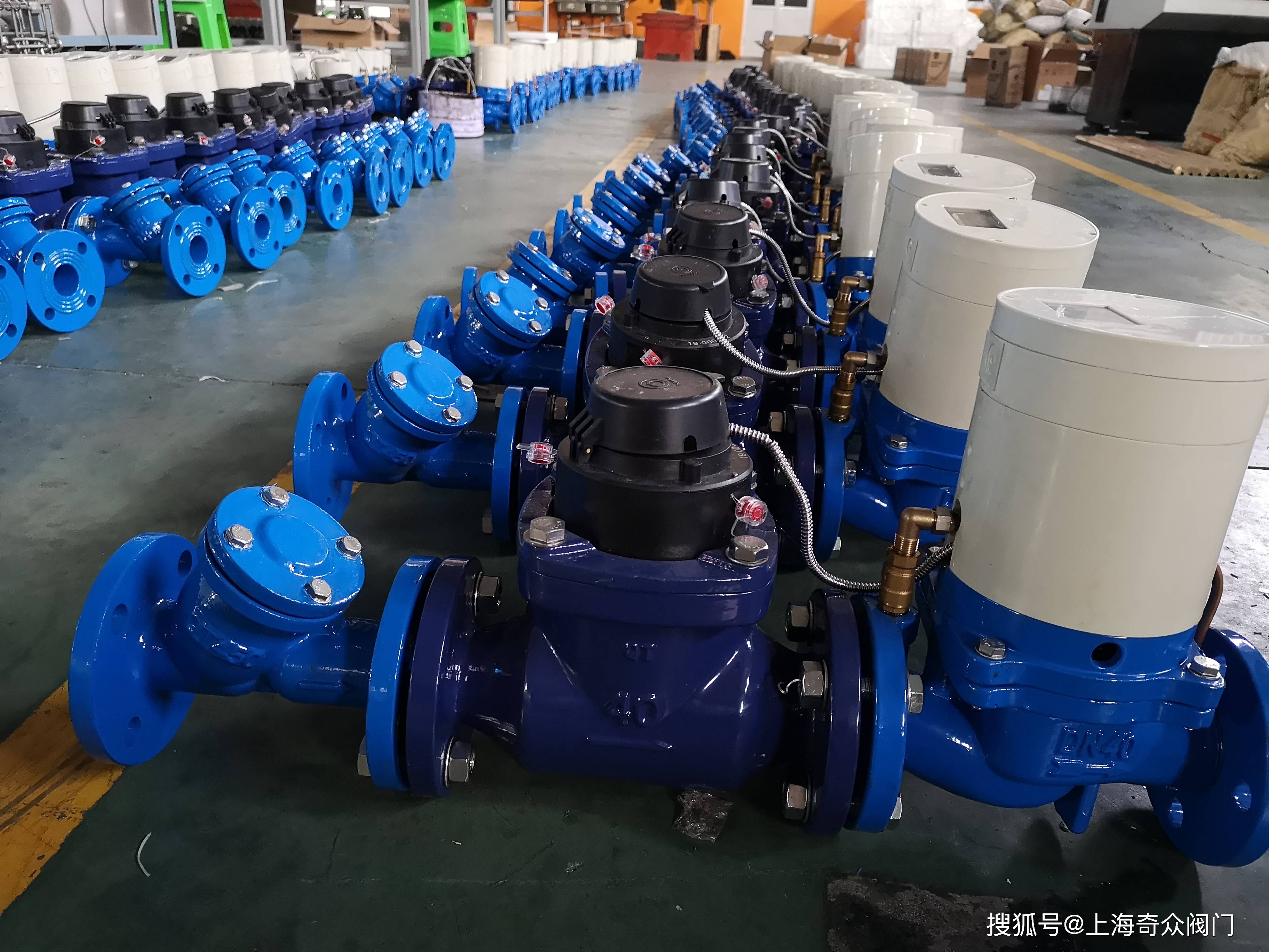 大口径智能水表控制阀_工作_阀门_用水量