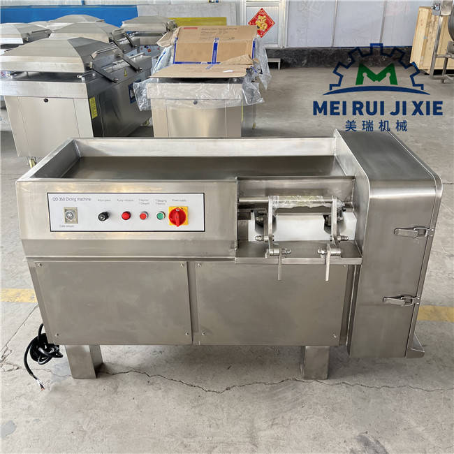 红烧肉自动切丁机 冻肉切丁机生产厂家 猪肉切粒机价格_加工_尺寸_丁