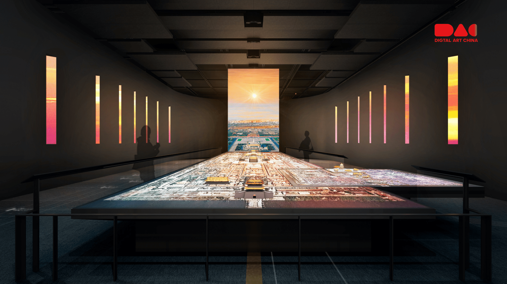 数字艺术馆的策展工作中所负责的四个数字艺术作品以及背后的策划理念