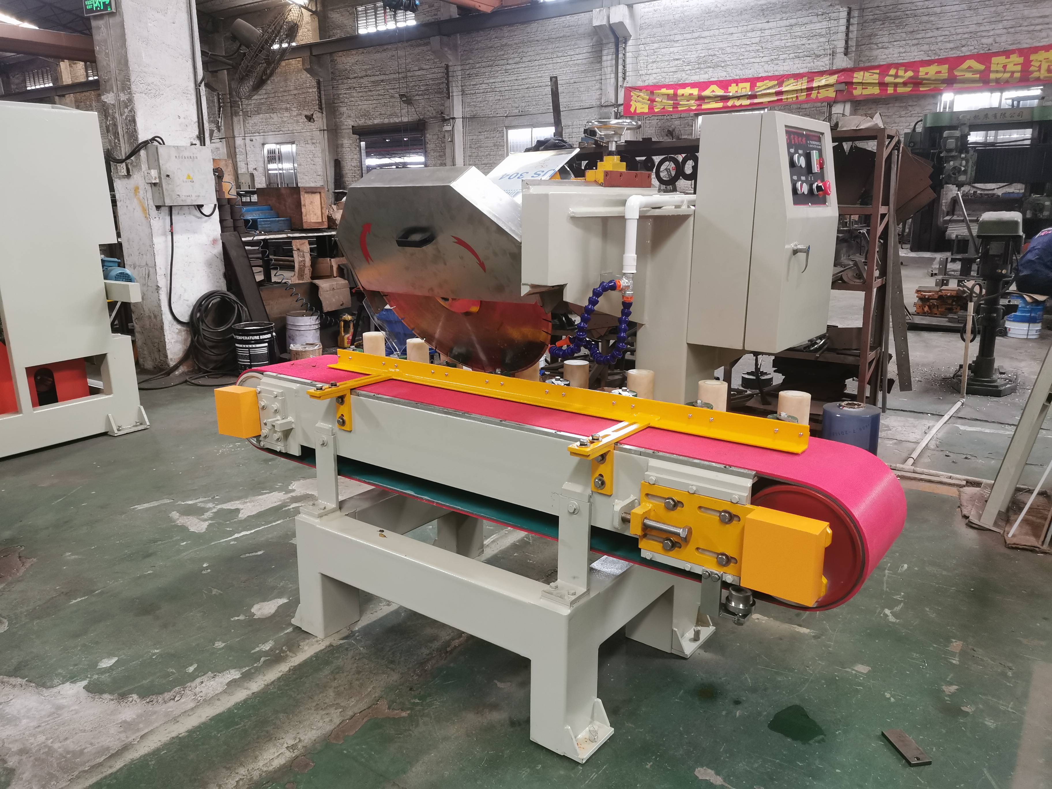 新型石材-发泡砖 专用45度倒角机_泡沫_切割机_补偿