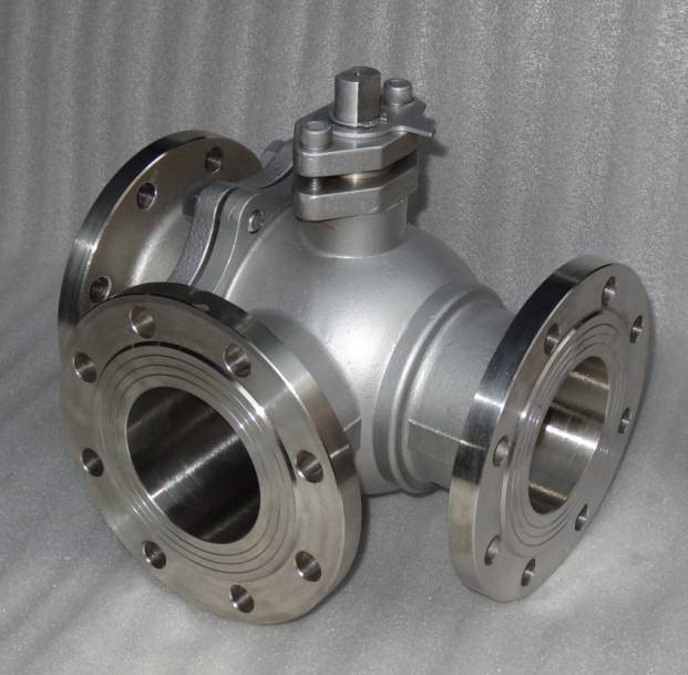 q44fq45f不锈钢三通球阀_控制_流通_介质