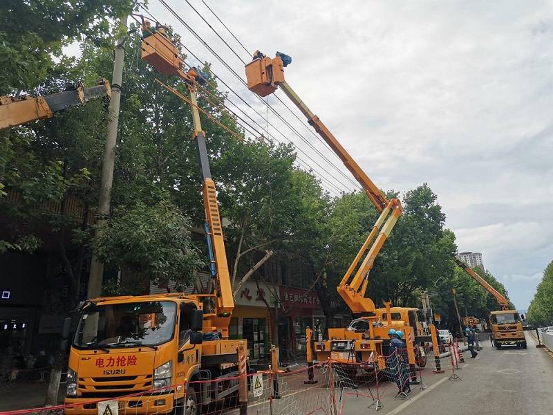 壩上變電站10千伏振興南路i回,ii回線路新立同杆雙回18米電杆工作任務