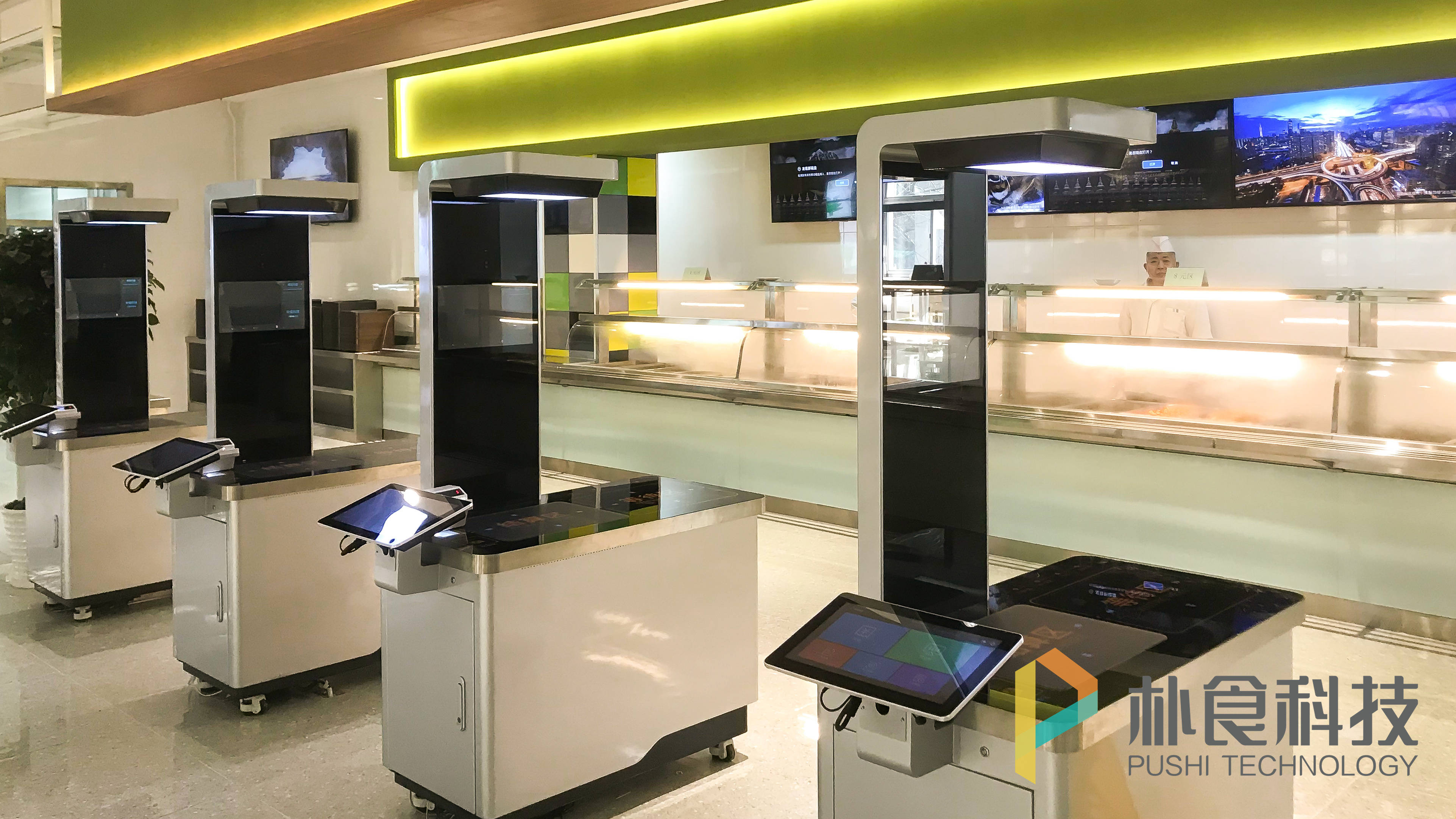 智慧食堂售饭机,助力传统食堂快速转型_用户_服务_菜品