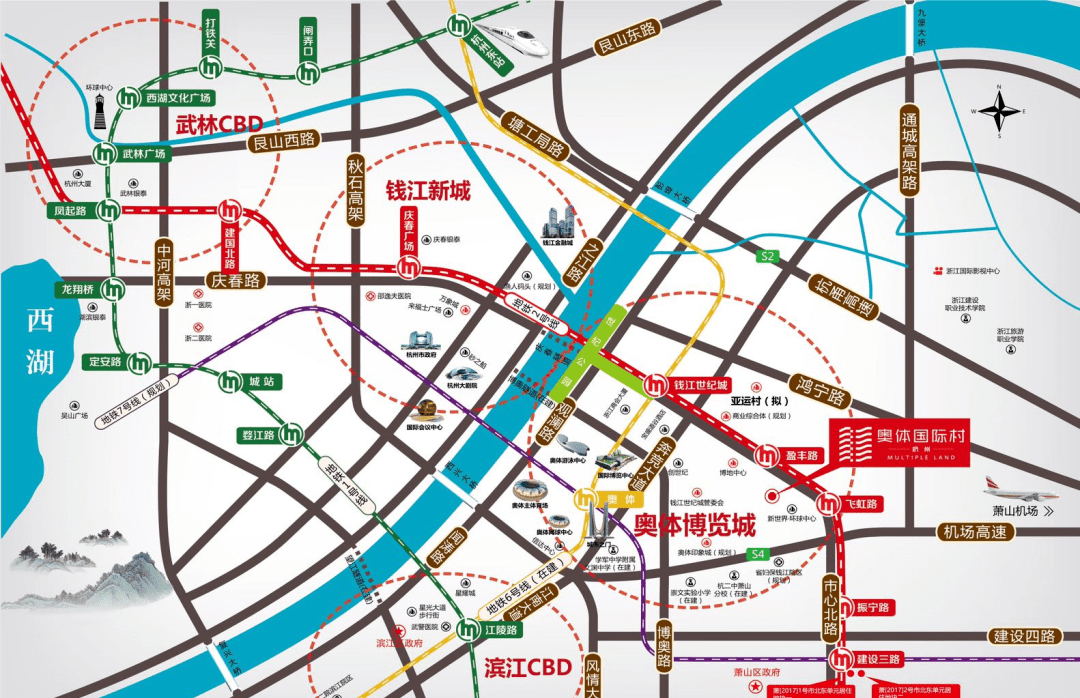 杭州萧山奥体国际村@没有升值空间?值不值得投资?有什么卖点吗?
