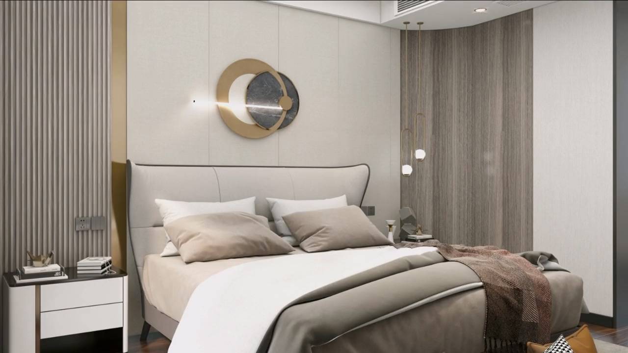 连云港秋贸环保新材料碳晶板全屋定制简约时尚风