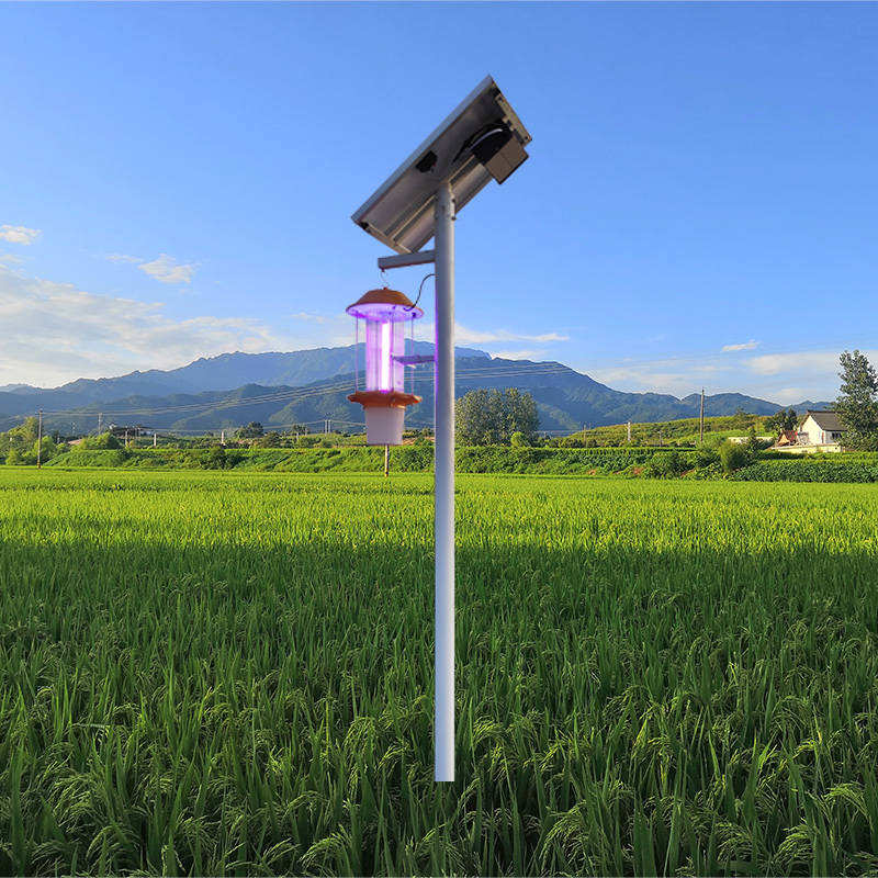 太阳能杀虫灯:提升农业生产效益的利器_害虫_自动工作_智能