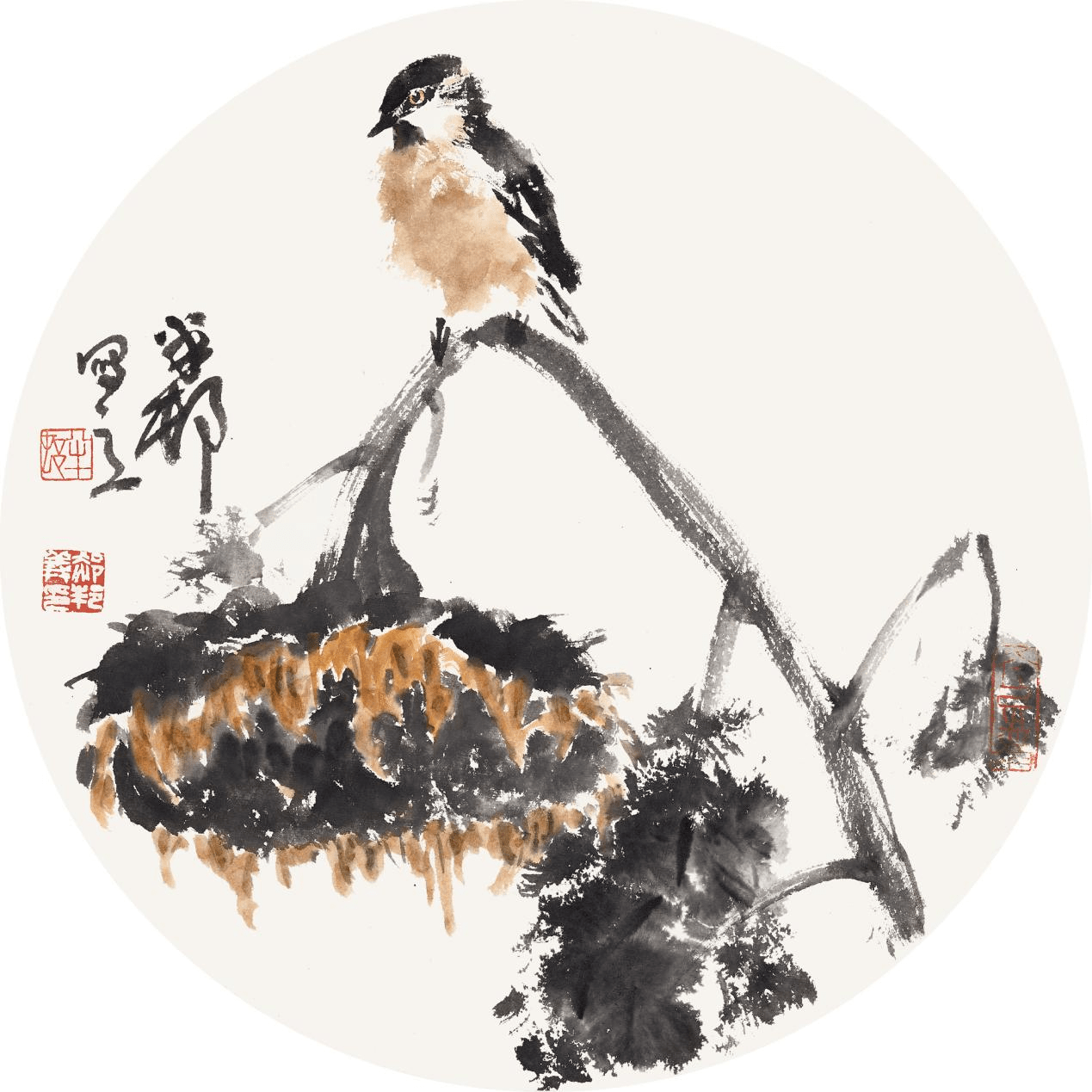 郝邦义水墨国画花鸟画大观插图29