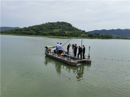 水清鱼跃 共创丰收—浙江省余姚市牟山镇今日又放流750万条鱼苗 (图3)
