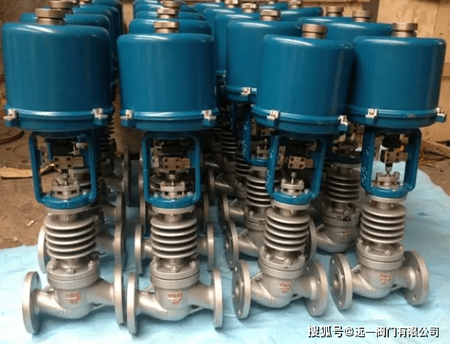 T947H-64C/I/V/P/R/RL电动法兰式碳钢调节阀-远一阀门有限公司_运行_性能_工艺