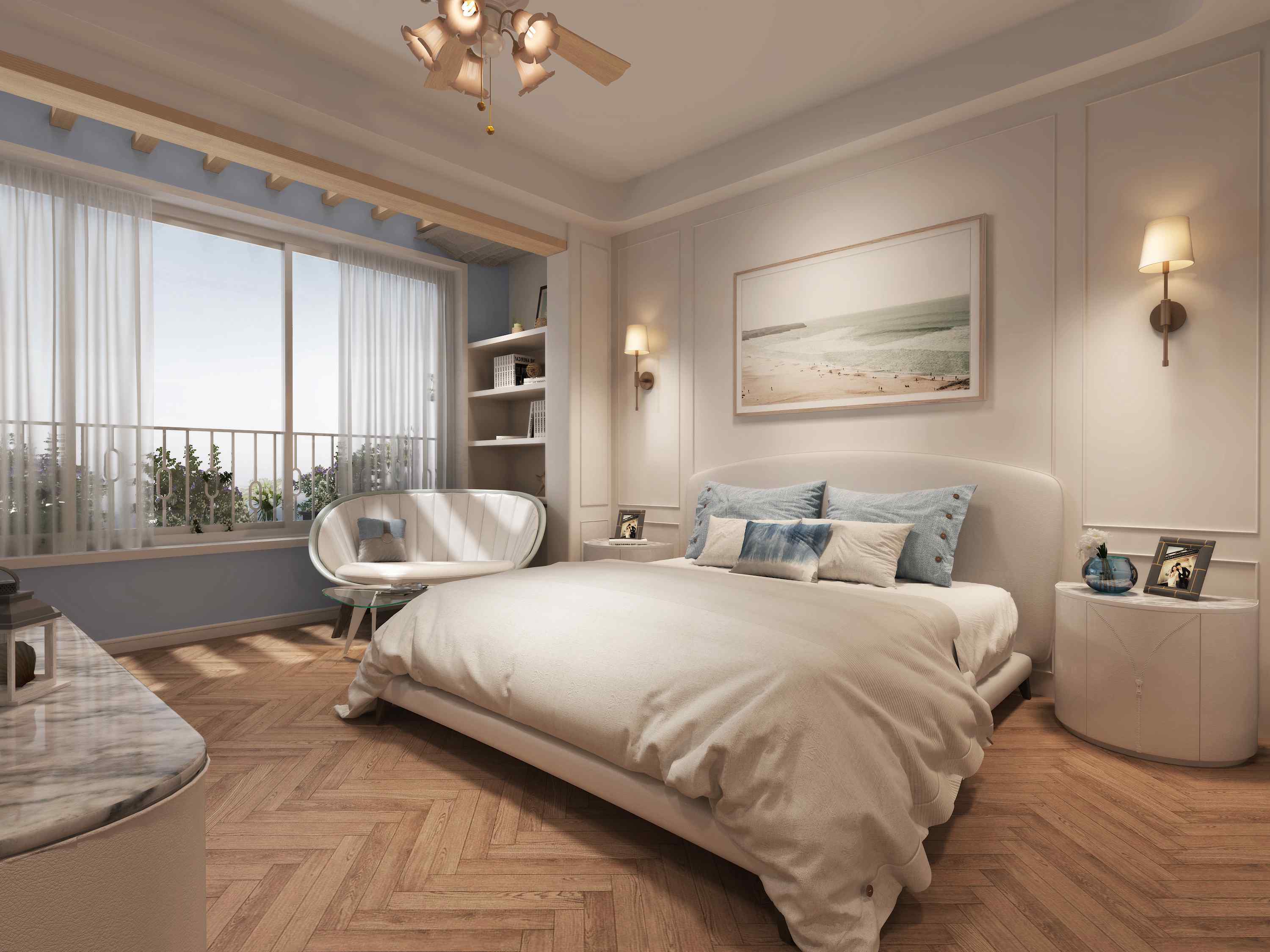 主题别墅装饰精装修设计,287平米5室4厅4卫别墅精修设计典型方案!