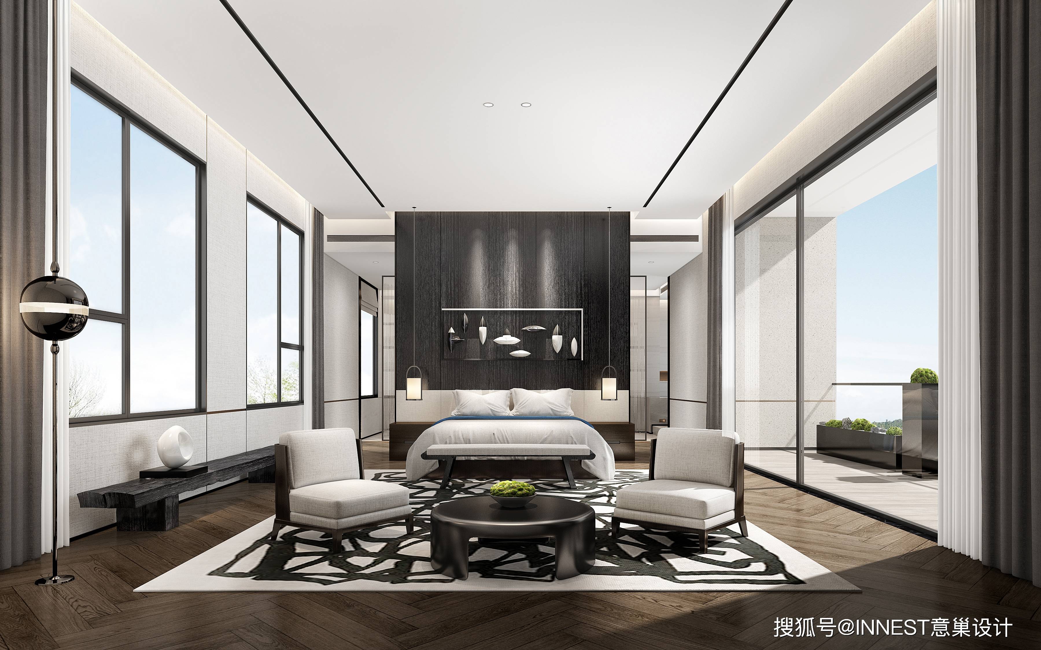 INNEST意巢设计：经典合院设计，现代轻奢与中式-搜狐大视野-搜狐新闻