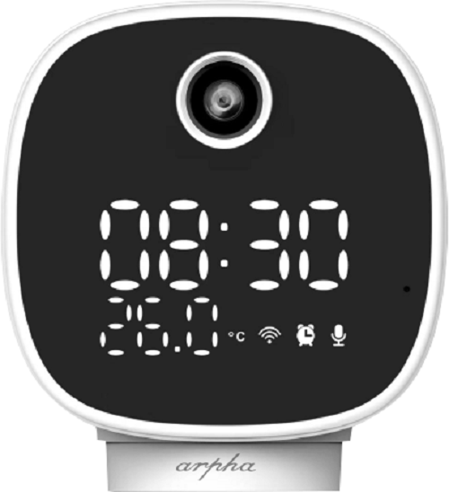 arpha新品 儿童智能闹钟摄像头,智能育儿更轻松_宝宝_妈妈_成长