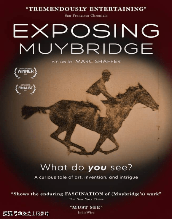 10000-美国纪录片《刨析迈布里奇 Exposing Muybridge 2021》英语中英双字 官方纯净版 1080P/MKV/4.63G 迈布里奇的故事
