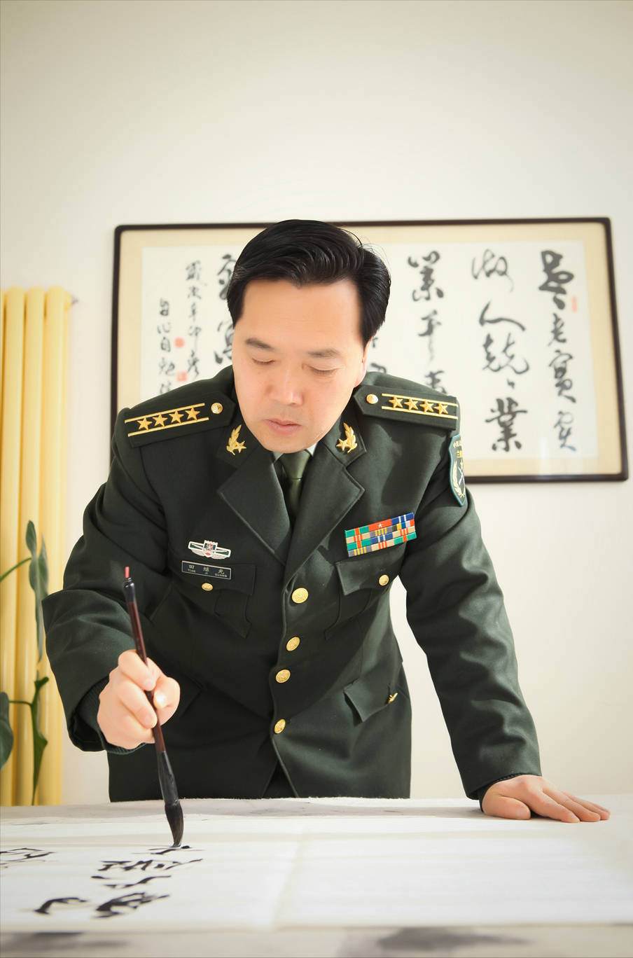 北京京华阁书画院签约书法家田继光作品赏析_陕西省_机关_人民军队