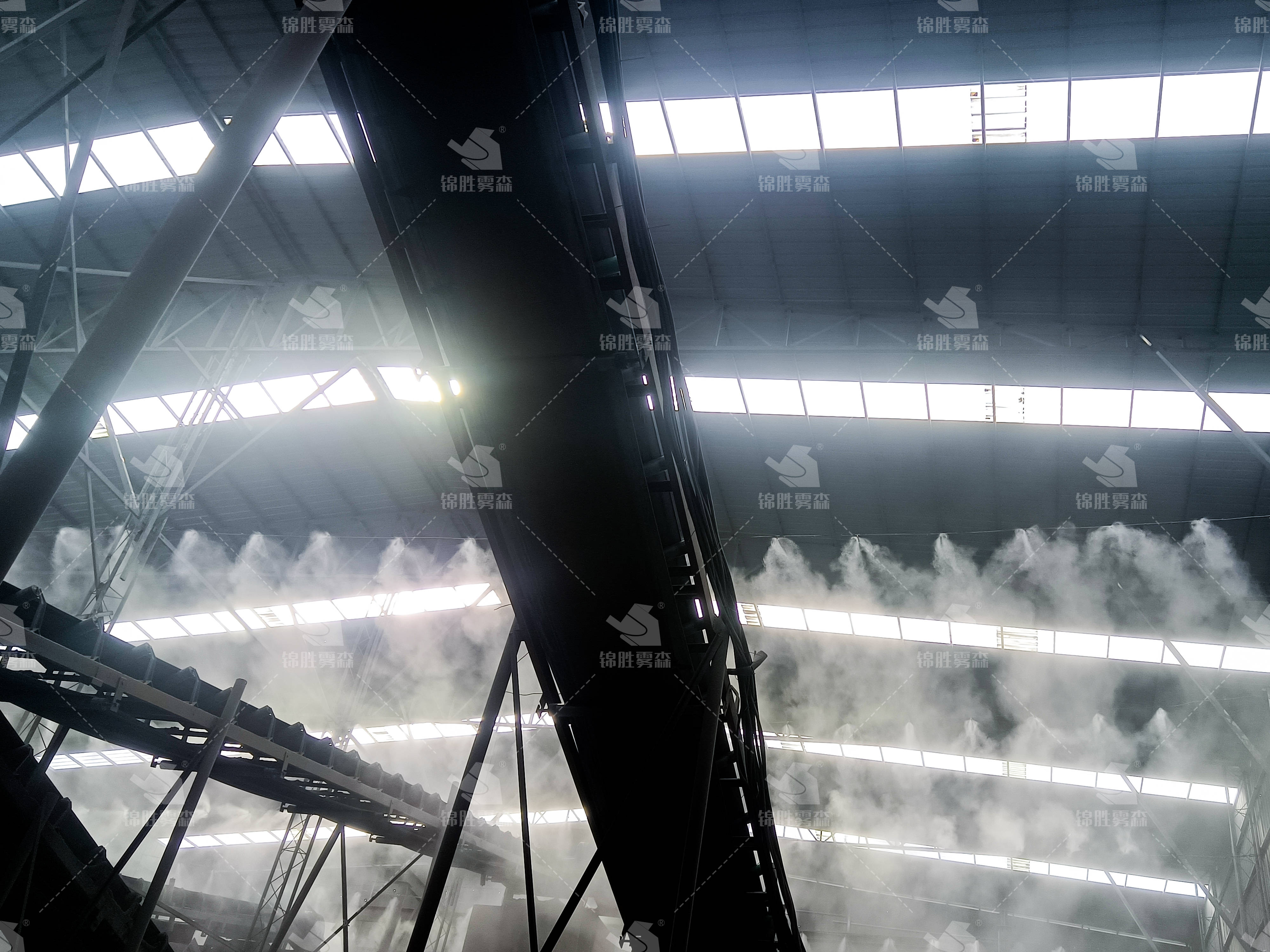 建材厂微雾降尘:从源头抑制粉尘,实现可持续发展