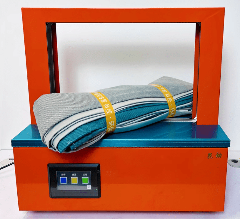 束带机窗帘捆扎机全自动打包机可以提升窗帘品质_机器_操作_自动化