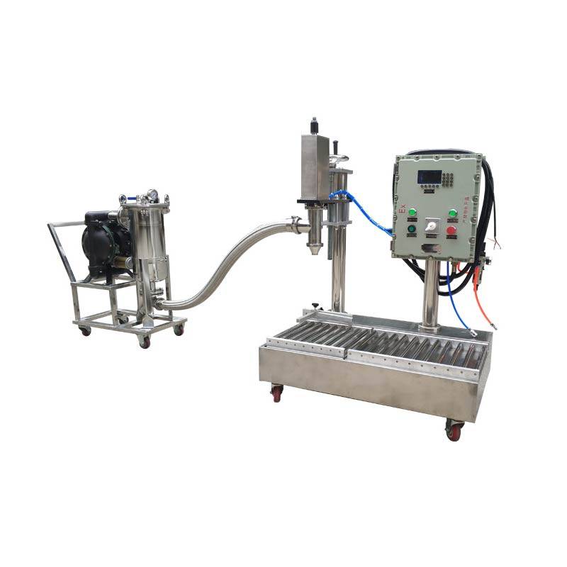 18kg防爆灌装机 稀释剂灌装机_制造_自动_kg