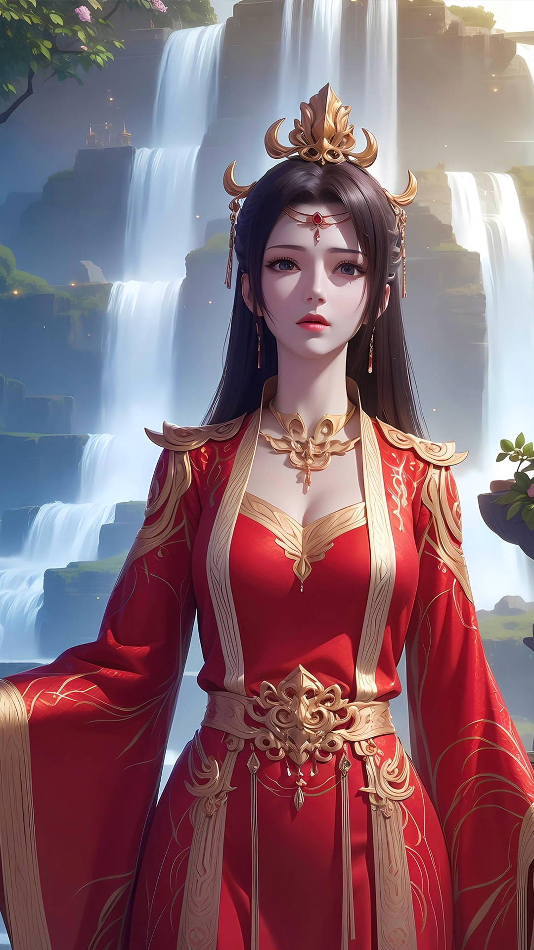 《斗破苍穹》云韵ai手机壁纸:三上云岚宗后,再见已是花宗_高清_女神