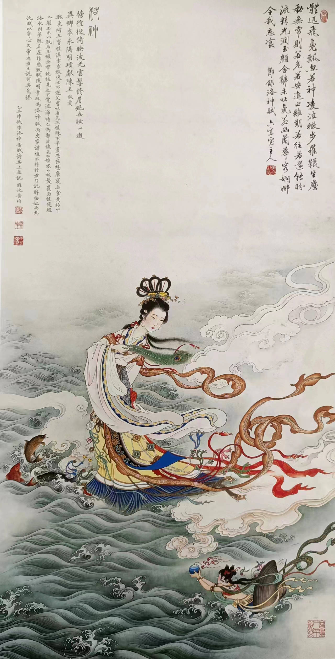 工笔重彩人物画家黄均先生_题材_技法_北京