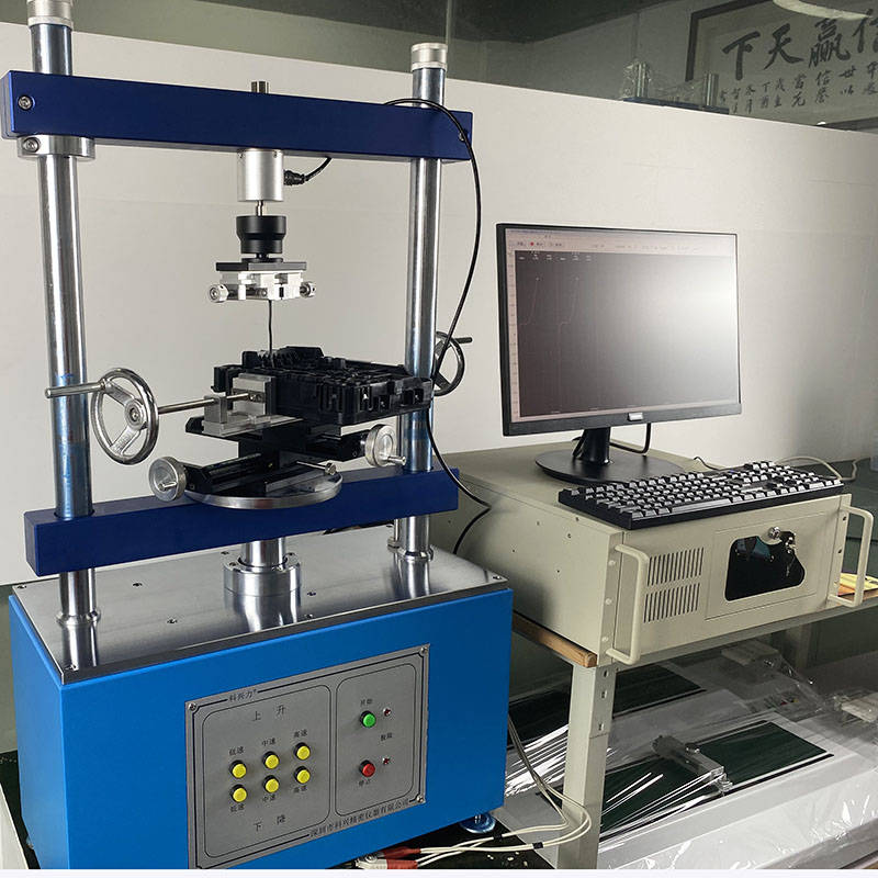 全自动插拔力试验机使用方法_测试_仪器_产品