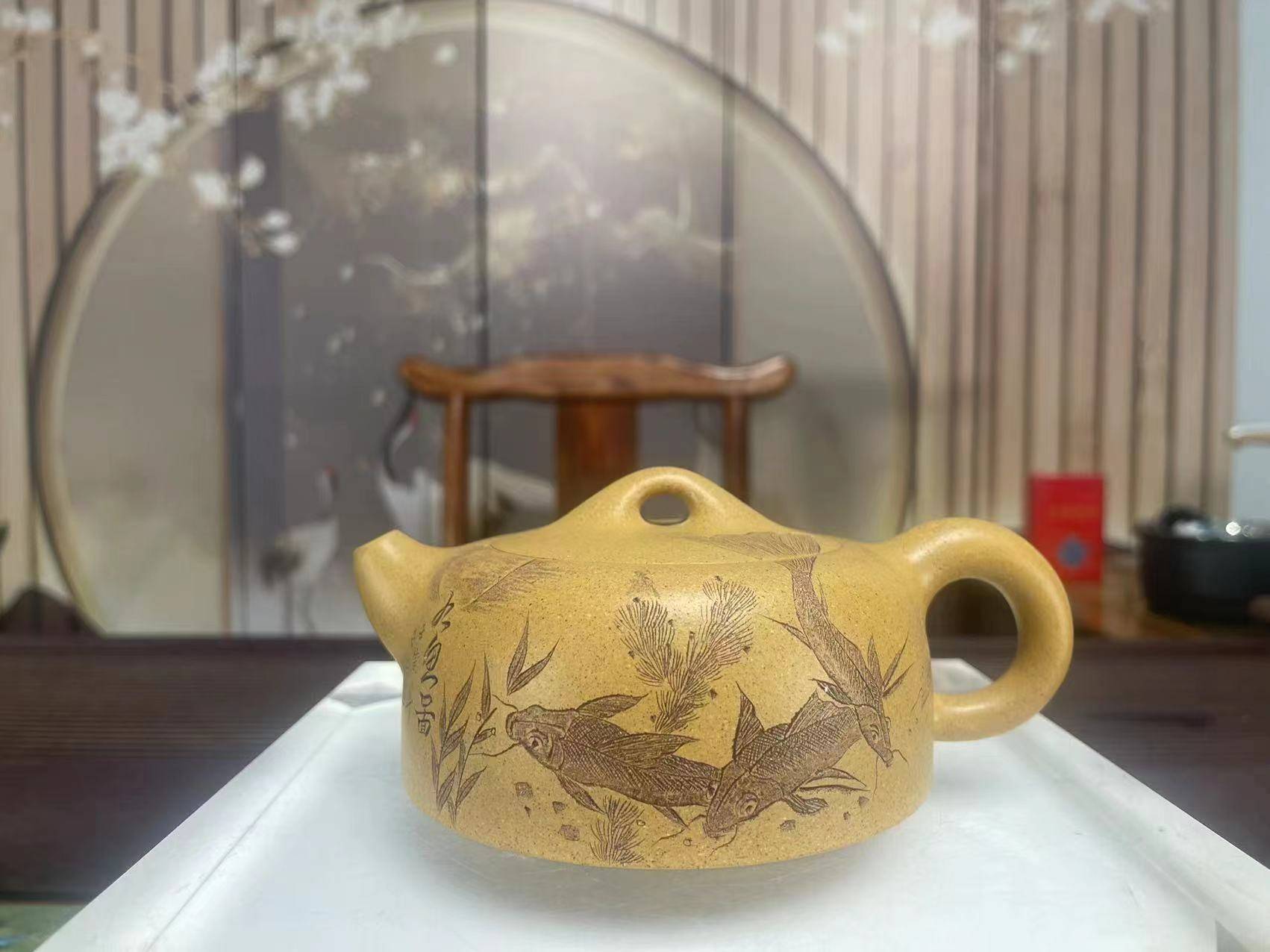 紫砂壶:实力派优秀陶艺家张丽妹老师_作品_艺术_中国