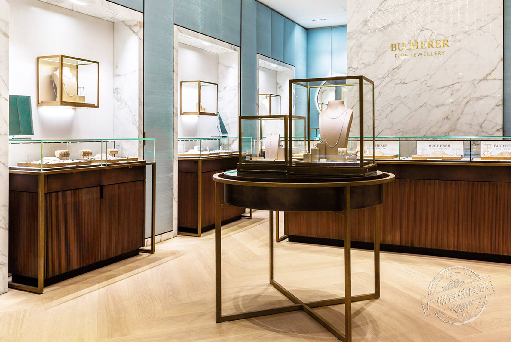 3个珠宝柜台定制要素,缺一不可!_造型_商品_灯光效果