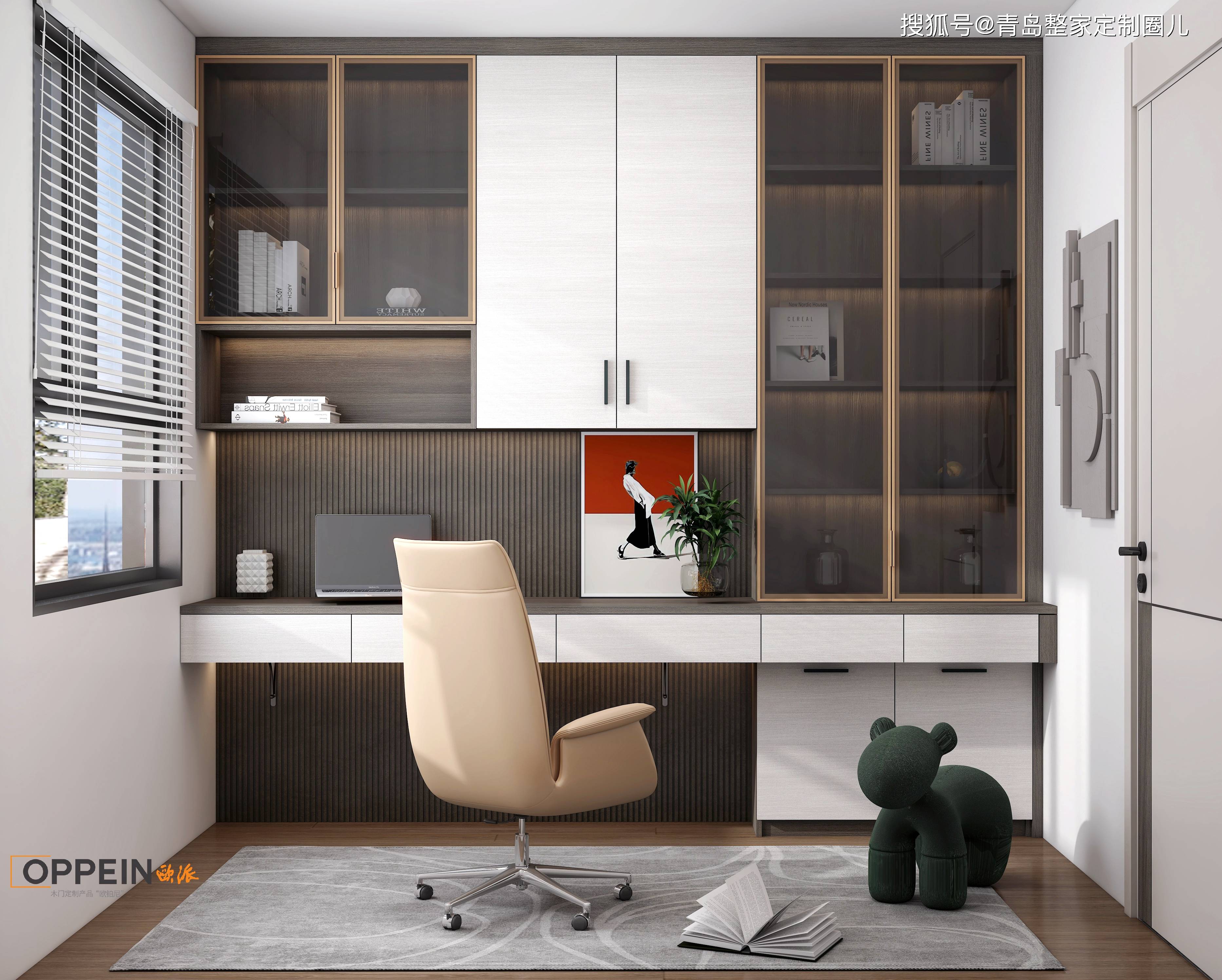 122平方新中式风全屋定制打造自在生活方式