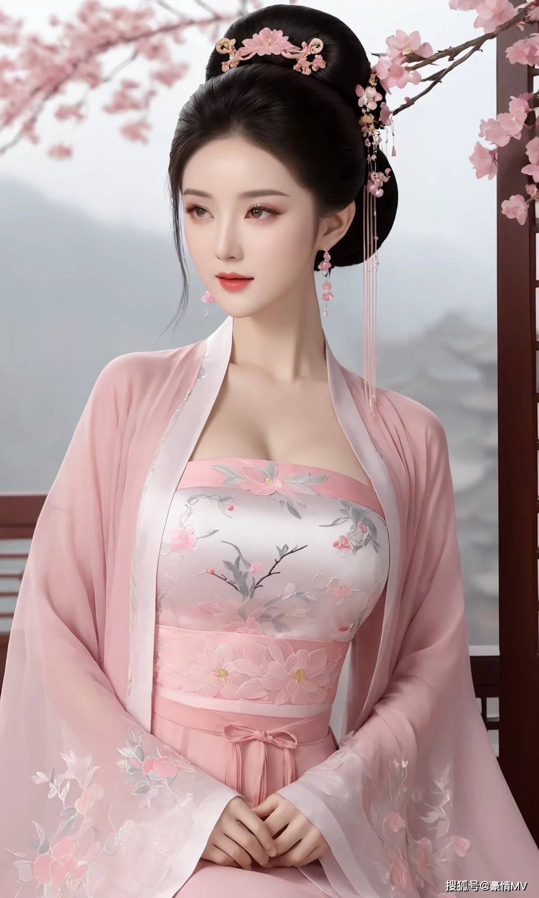 美貌不老,百看不厌!立体古装美女ai图库火爆上线!