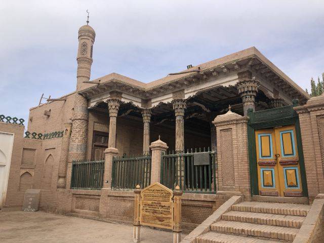 建筑_香妃墓_表演