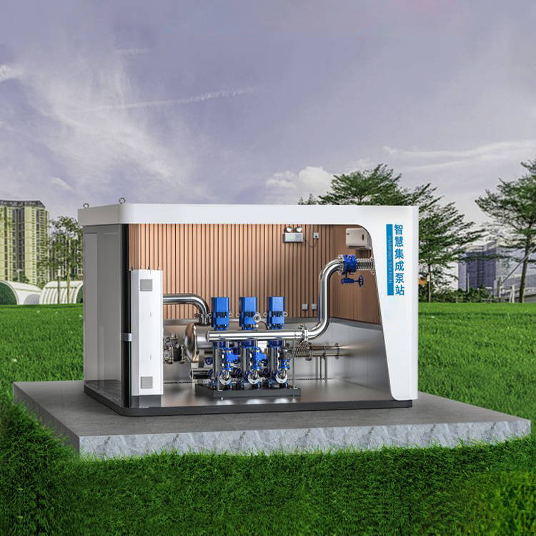 物联网控制系统智能一体化灌溉泵站_设备_灌排_运行