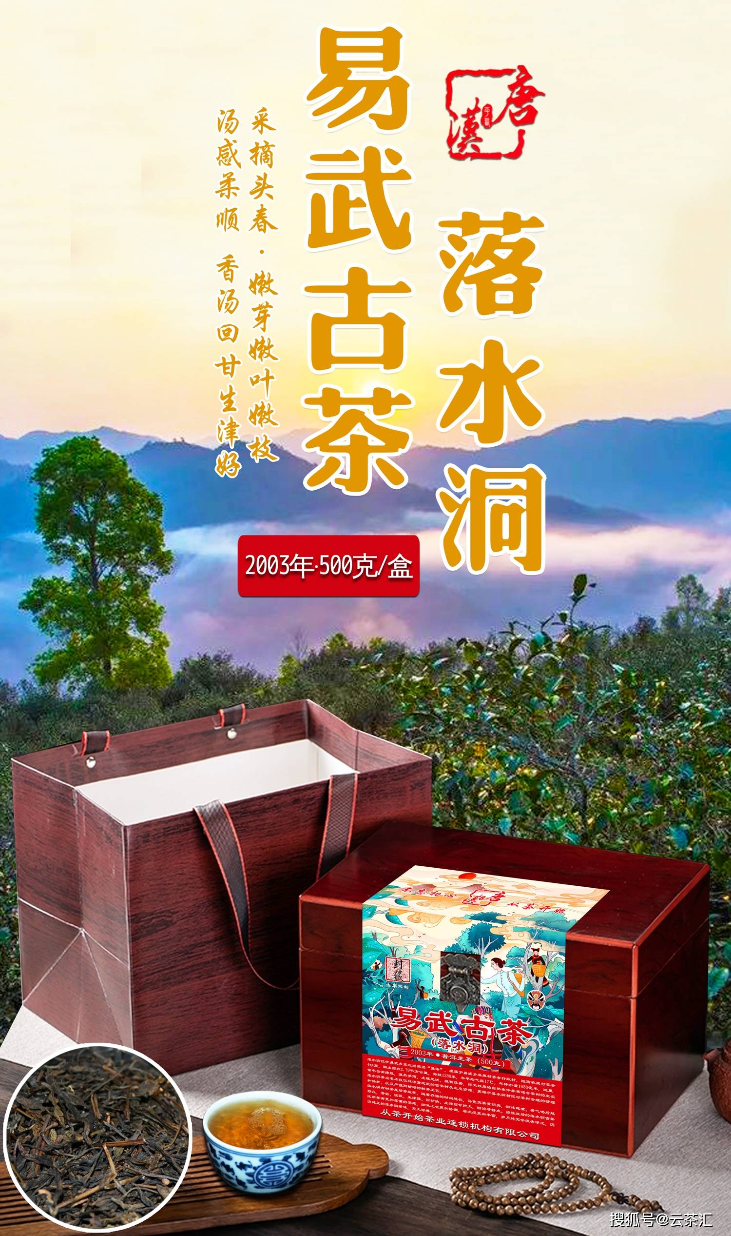 唐汉普洱邀您品鉴易武古茶落水洞