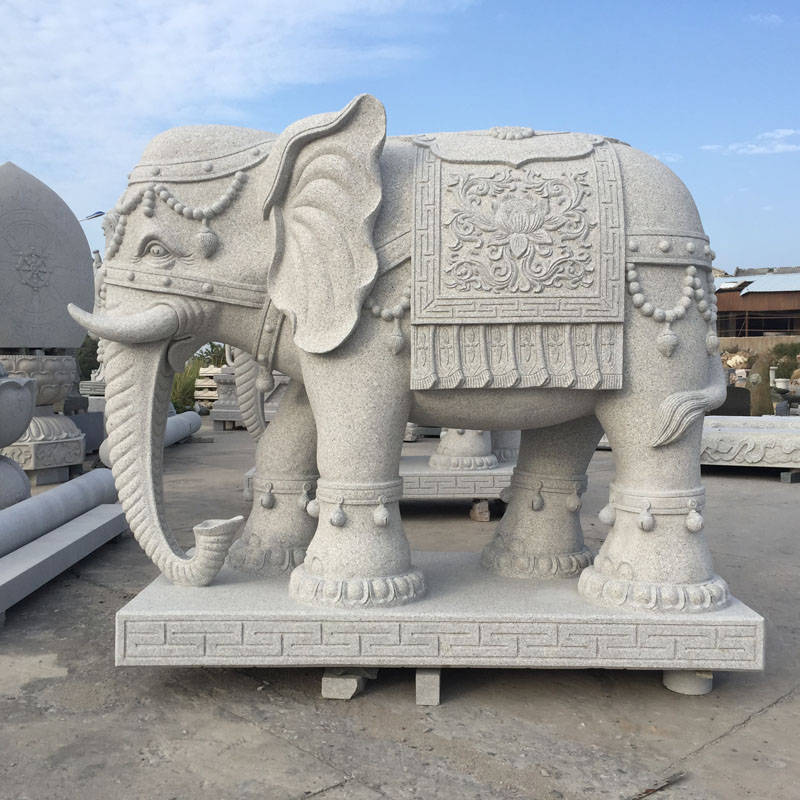 石雕大象的摆放方法和禁忌,你知道吗?_雕刻_寓意_象征