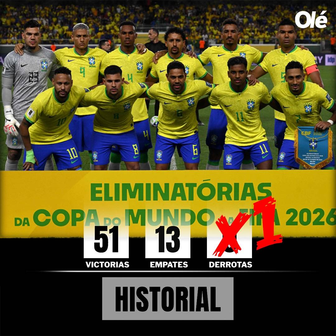 耻辱纪录！巴西不敌阿根廷遭三连败 历史首次世预赛主场输球