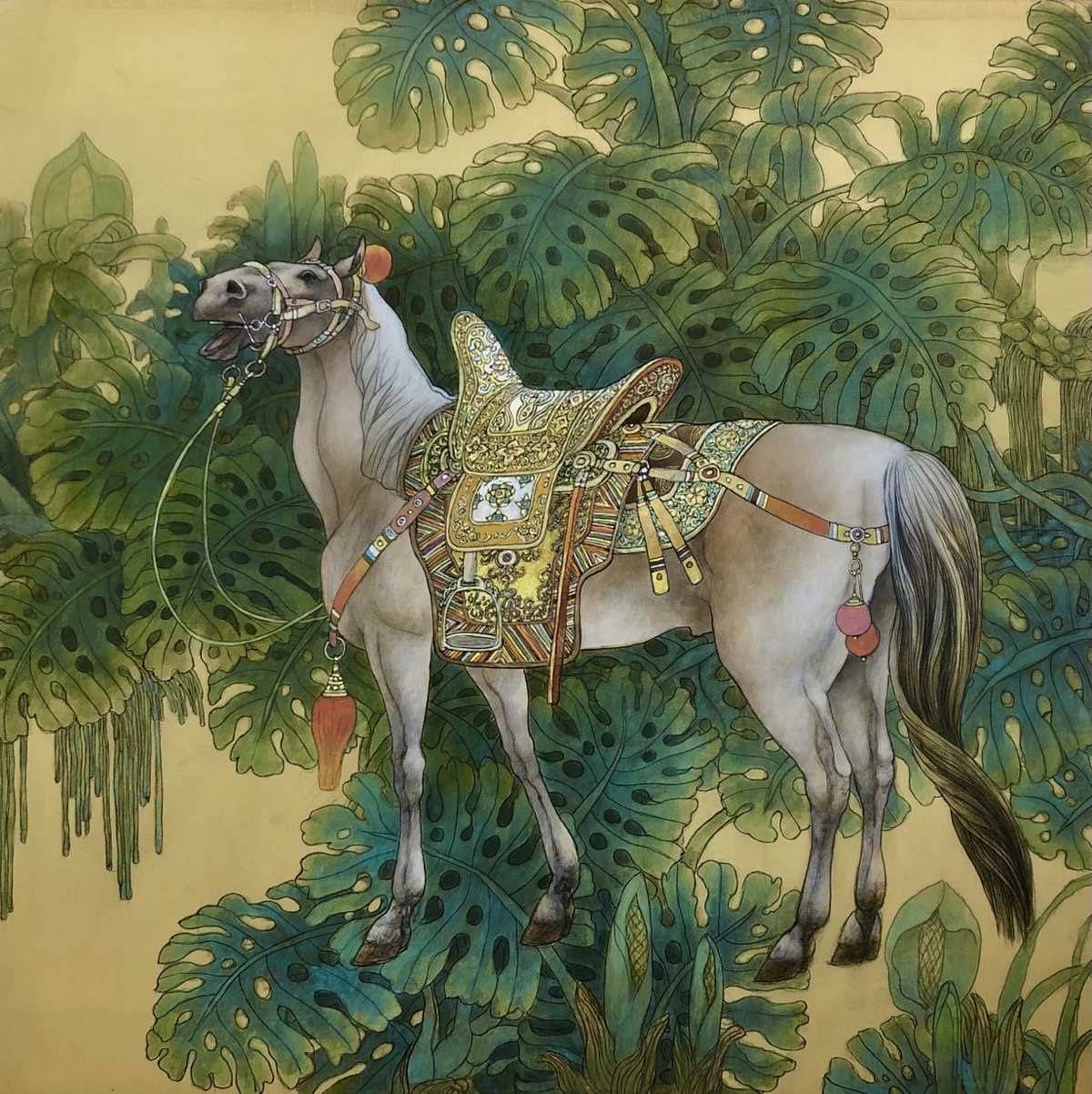 赵文元古代工笔组画作品集_cmx_九龙_中国