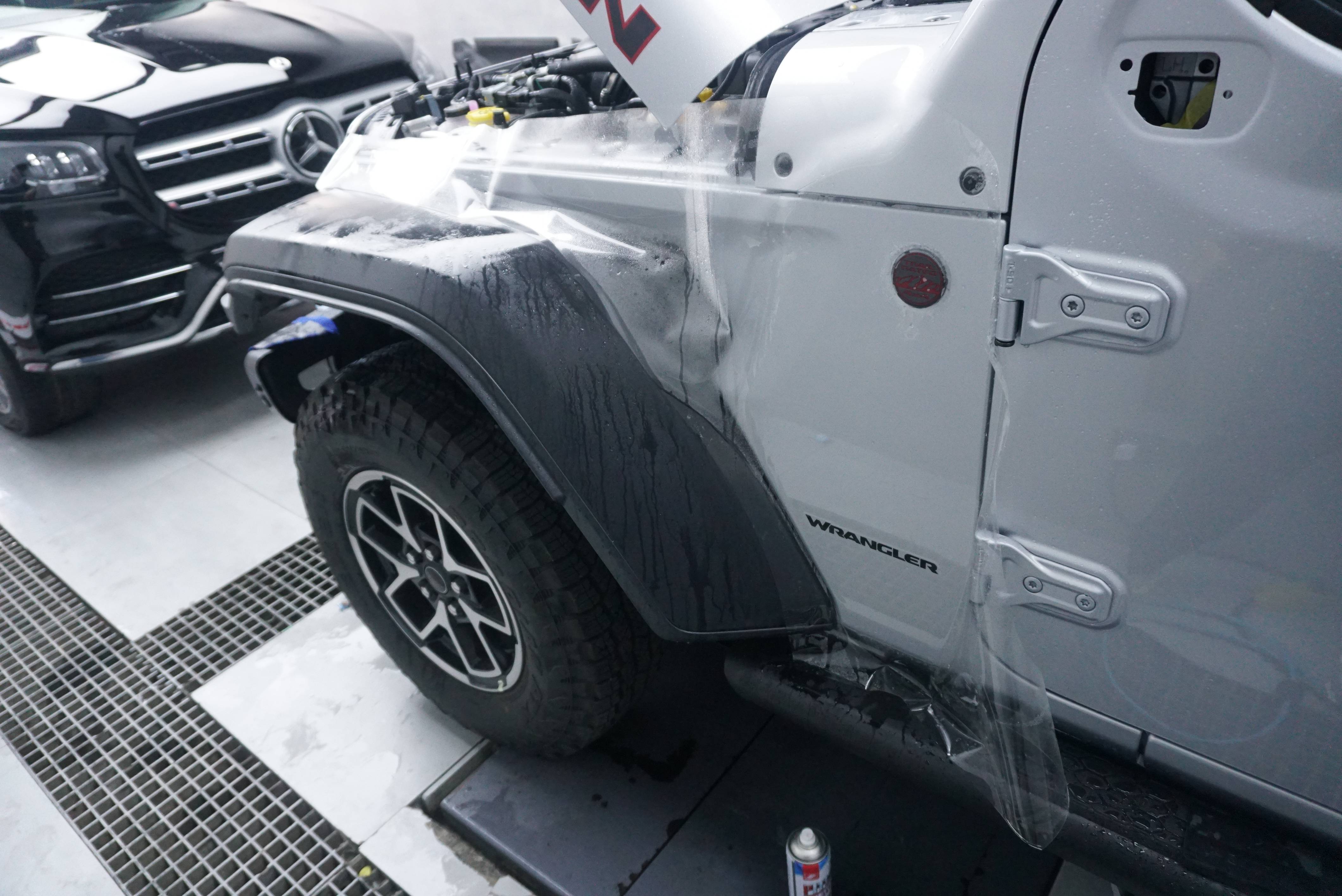 长沙汽车贴膜汇格车研,jeep牧马人全车装贴hexis隐形车衣_搜狐汽车