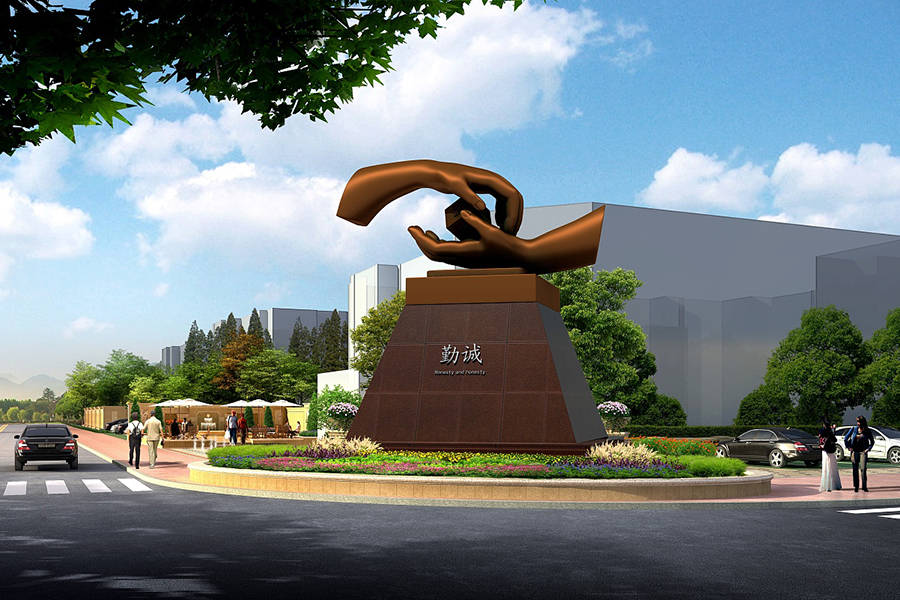 城市创意雕塑是一种重要的公共艺术形式