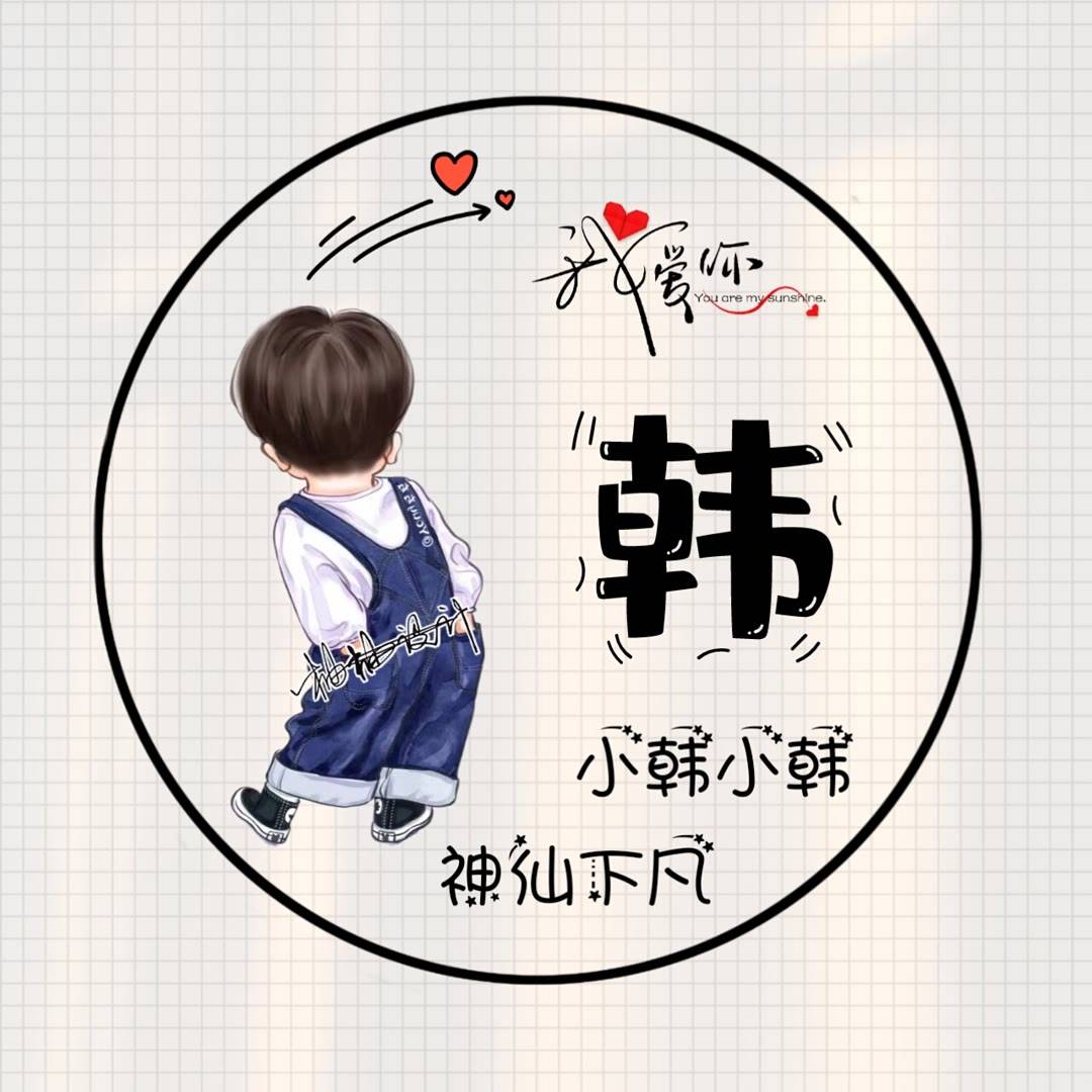 男生头像好看上新头像很哇塞的微信头像姓氏头像来了