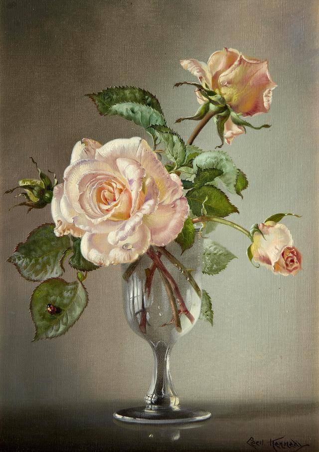 海量古典花卉油画高清作品图集50幅