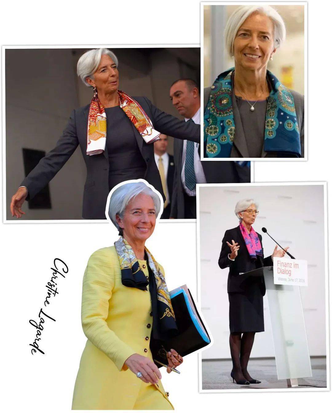 因为她,新闻联播里第一次出现了爱马仕!_拉加德