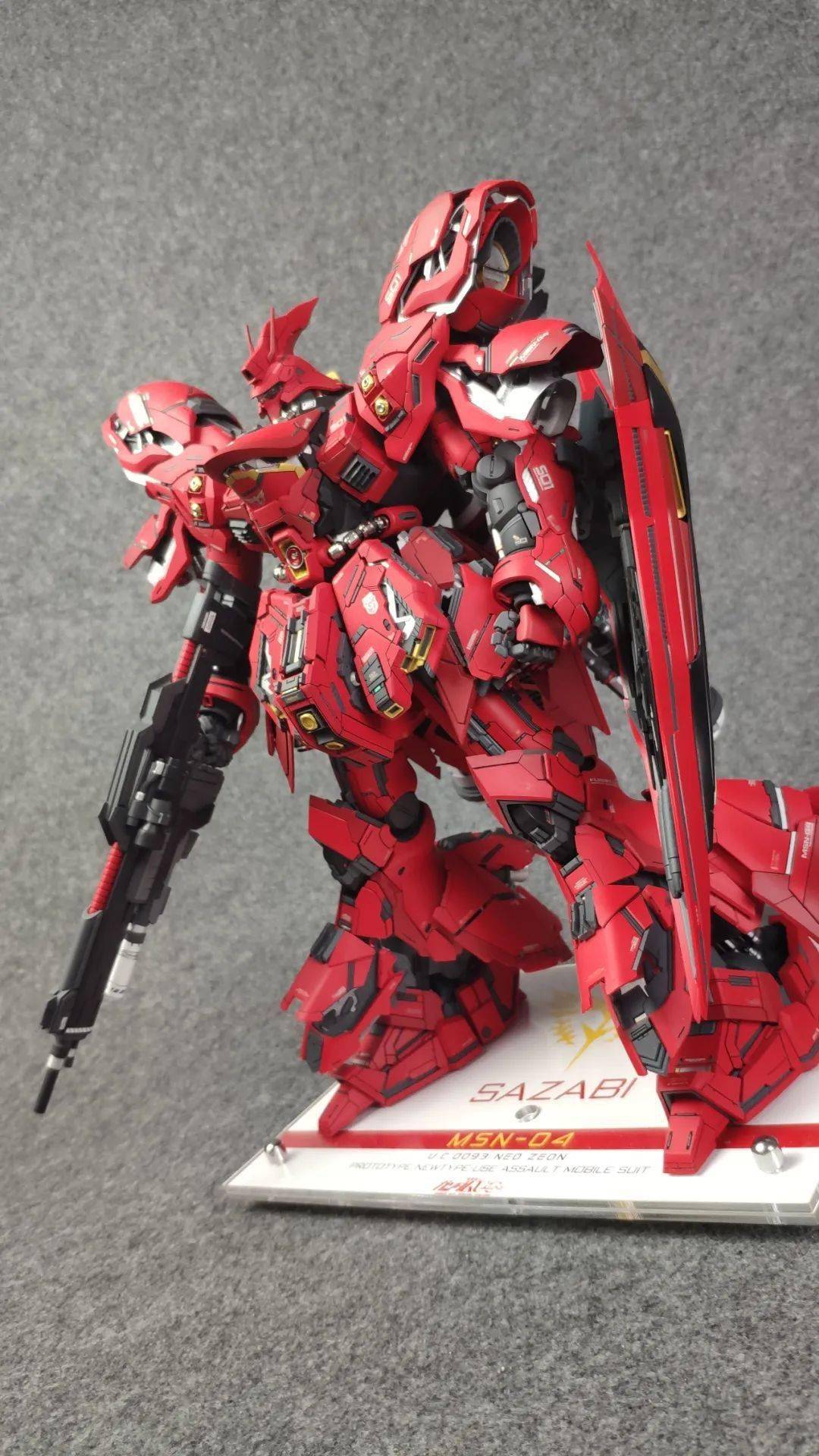 mg卡沙育胶改件涂装制作