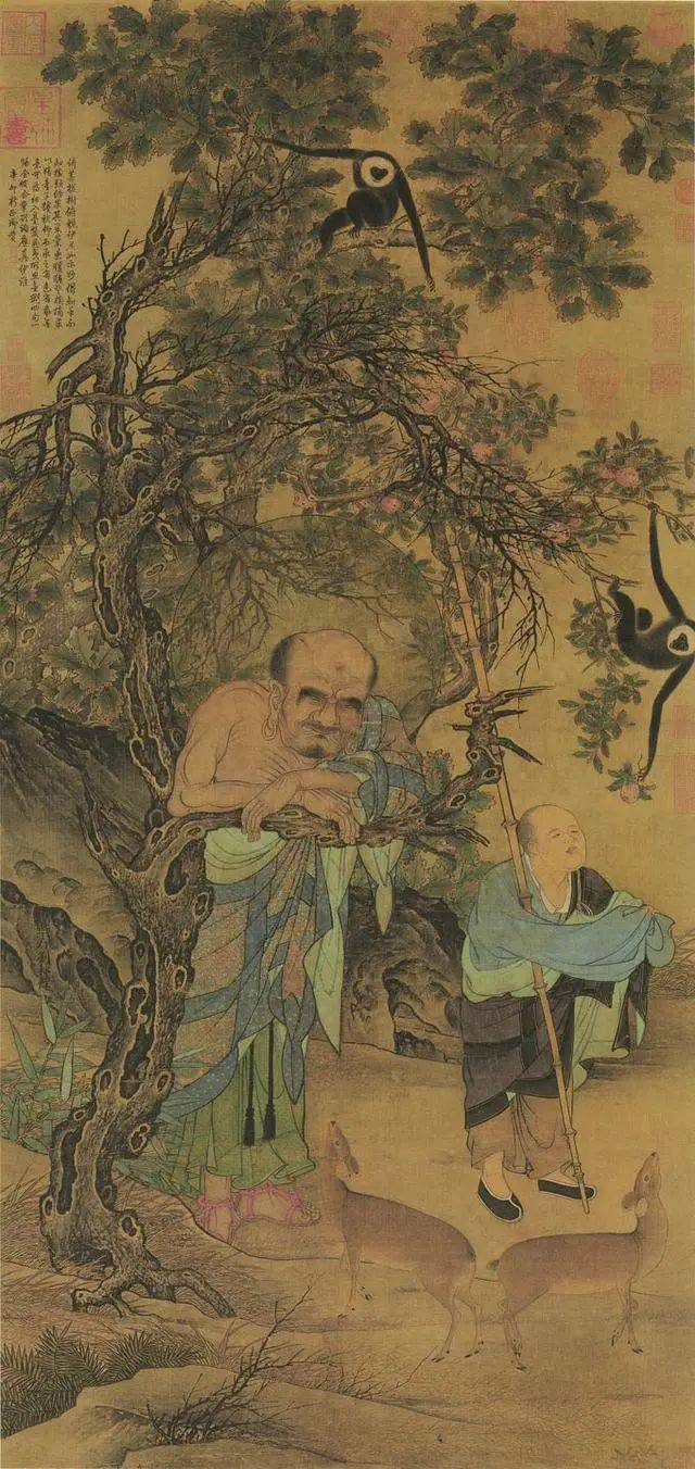 猿猴图禅意情结世俗情怀