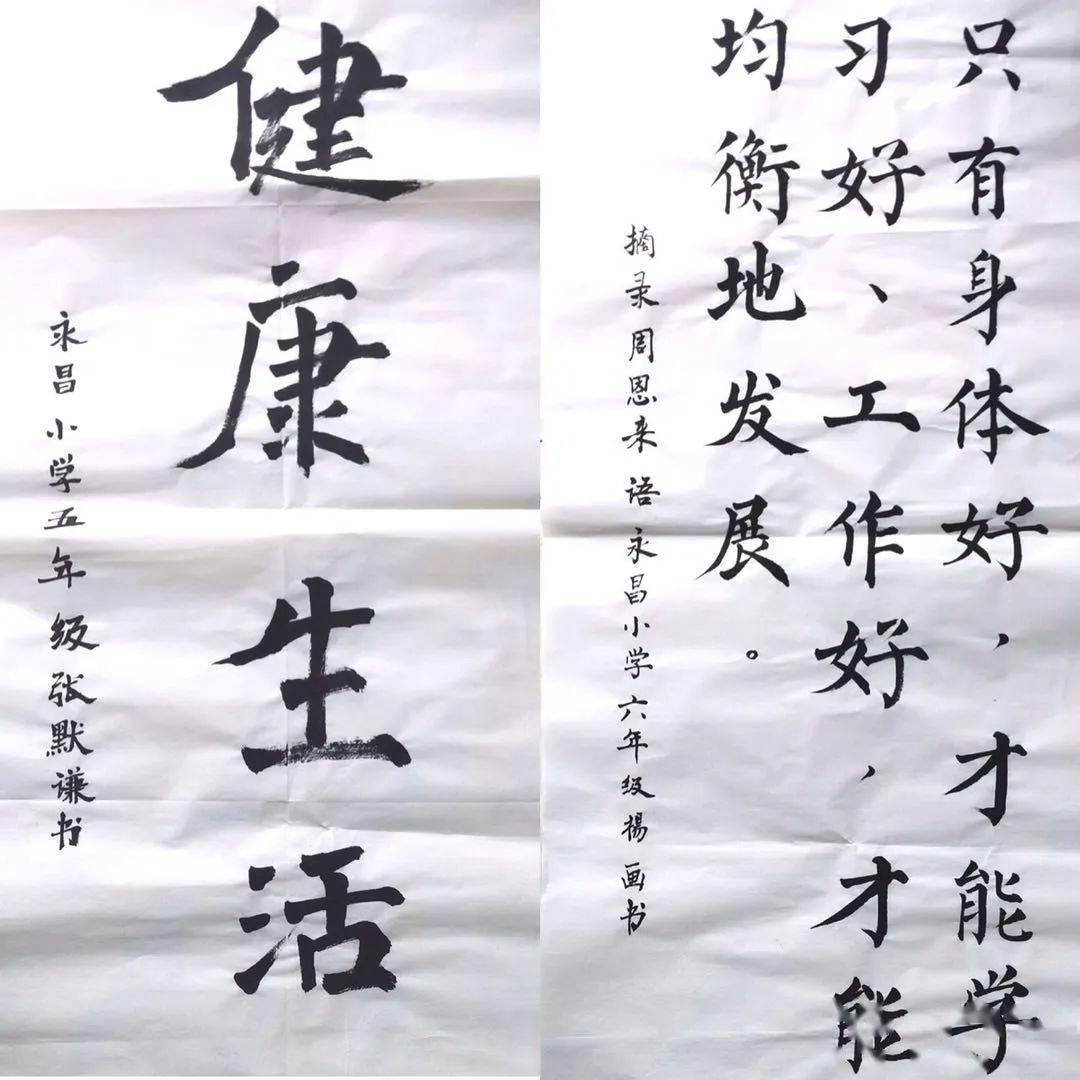 和美永昌合理膳食免疫基石保山市永昌小学健康教育系列活动