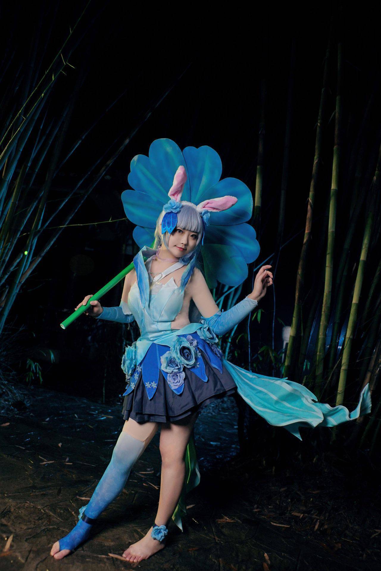 王者荣耀公孙离 cosplay_阿离