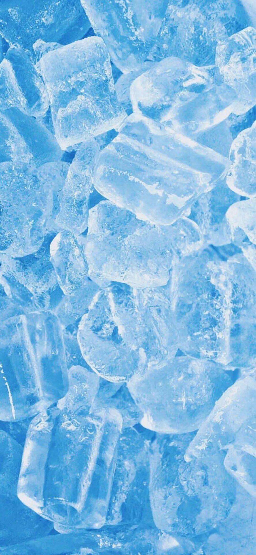 冰爽蓝色壁纸手机全屏高清壁纸该换壁纸咯