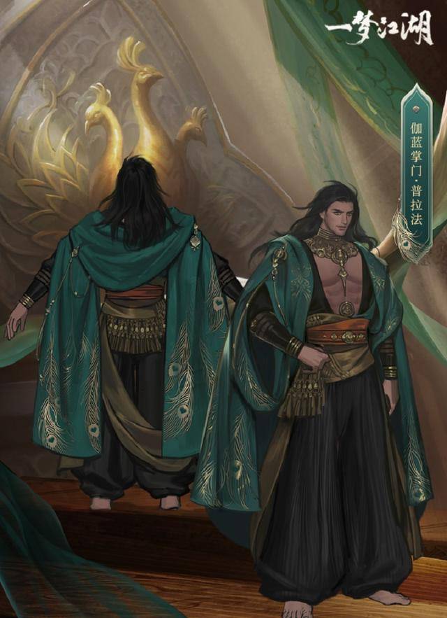 一梦江湖:伽蓝npc首曝年度资料片!江湖新天团再增一员_唐明梓