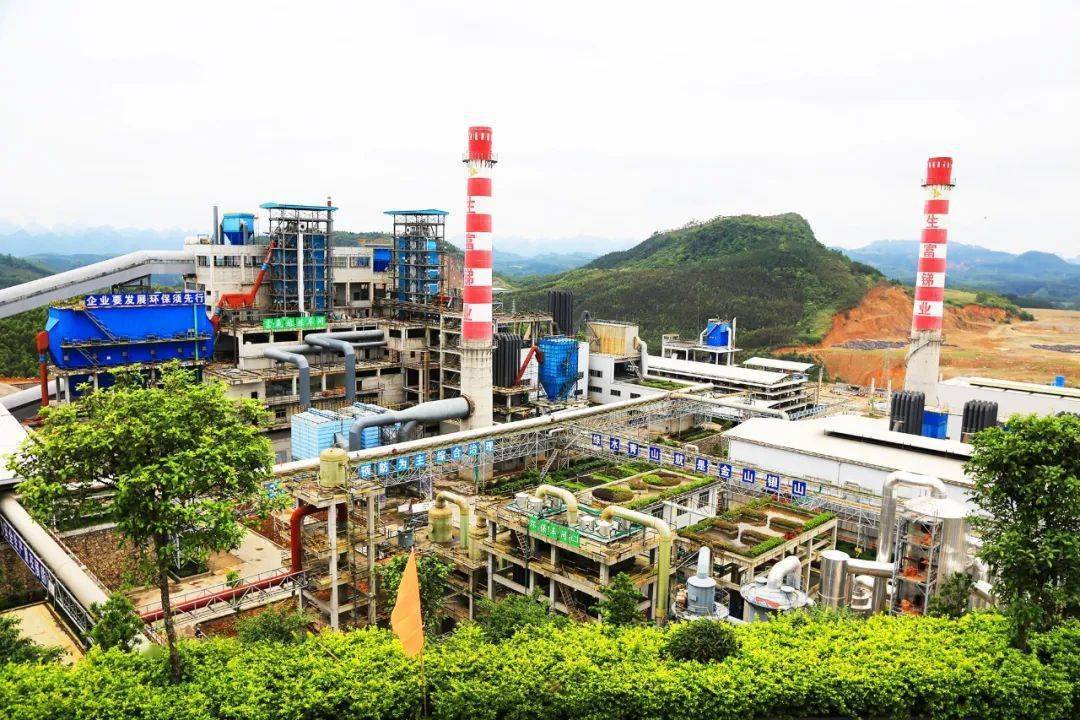 俯瞰发展中的河池大任产业园