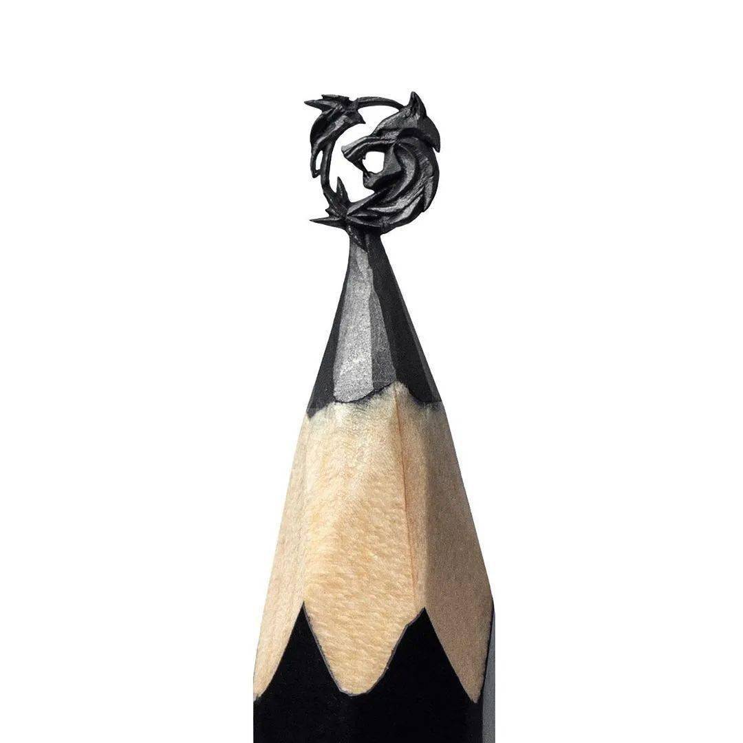 铅笔头的艺术,没想到吧,铅笔除了用来画画还可以雕刻!