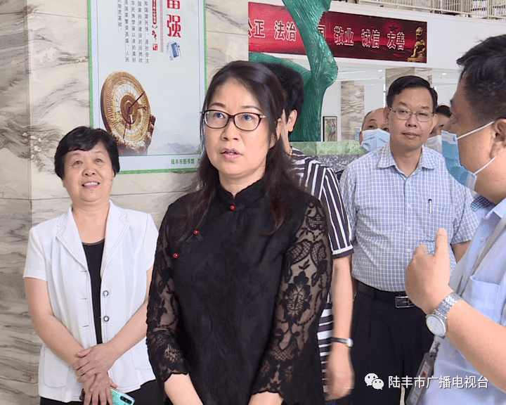 汕尾和我市领导余红,陈月随同了调研活动.