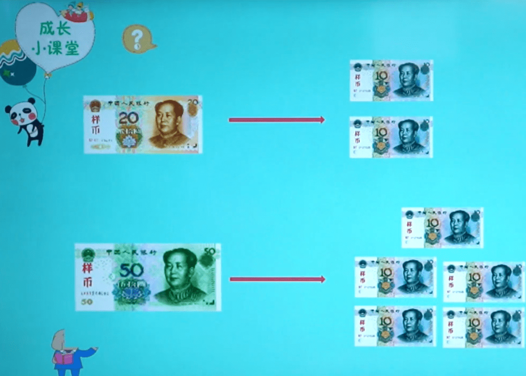 学前班幼小衔接巧手小课堂第89天迎接夏天认识钱币专业讲师示范活动